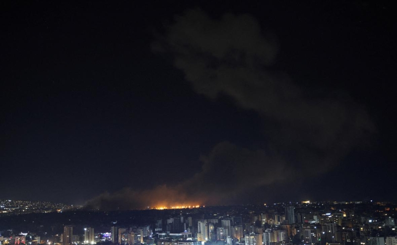 Израиль нанес мощный удар по южному пригороду Бейрута