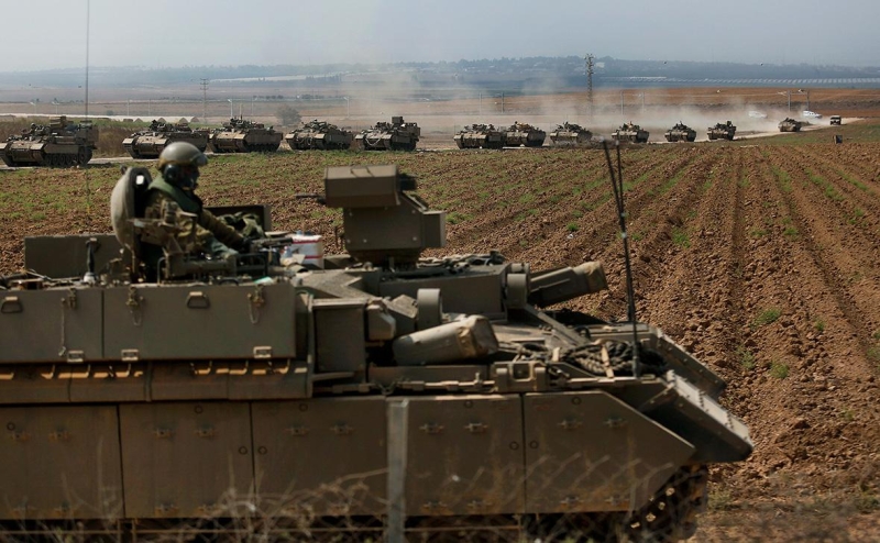 Израиль заявил о подготовке к ударам по ХАМАС с воздуха, моря и суши