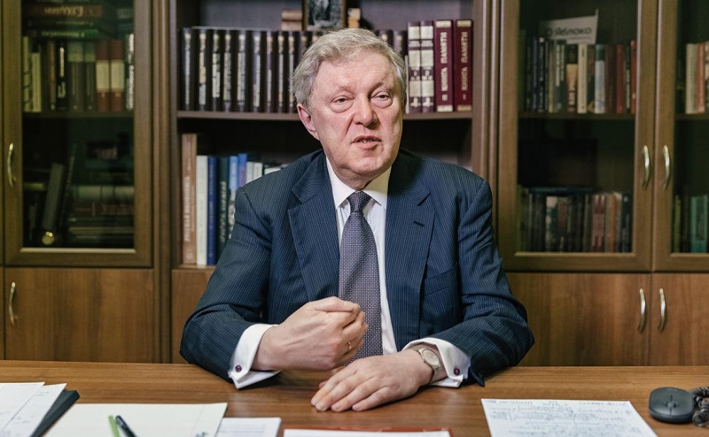 Явлинский отказался от выдвижения в президенты