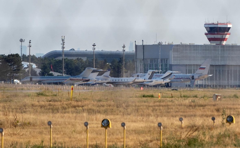 Кадры вылета российского самолета из Анкары после обмена заключенными