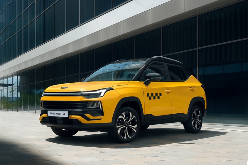 Как будет выглядеть российский таксопарк недалекого будущего. Галерея