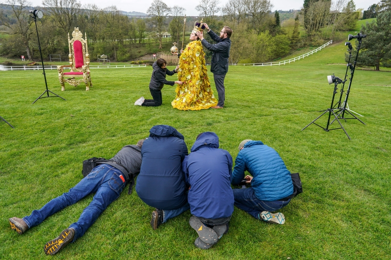 Как идет подготовка к коронации Карла III. Фотогалерея