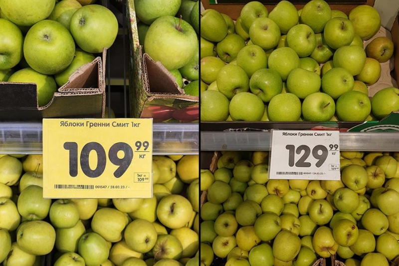 Как изменились за год цены на продукты в магазинах. Фотогалерея