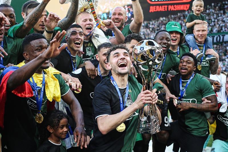 Как «Краснодар» отпраздновал первое в истории чемпионство