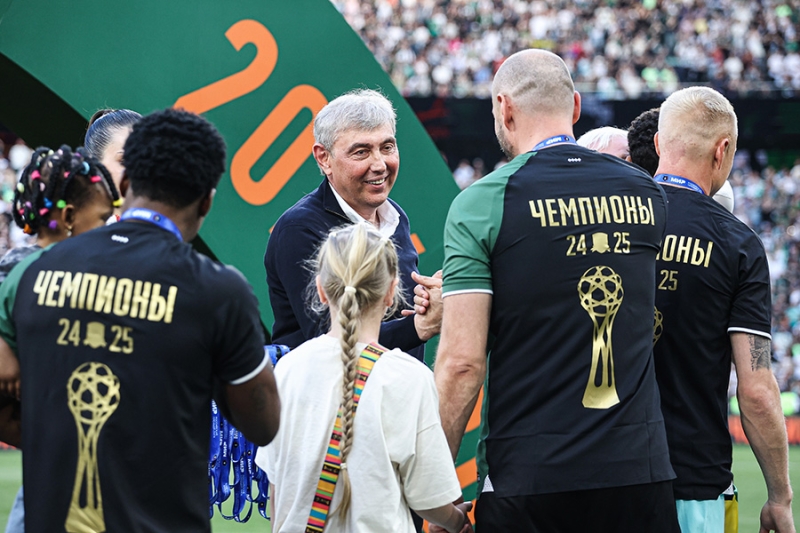 Как «Краснодар» отпраздновал первое в истории чемпионство