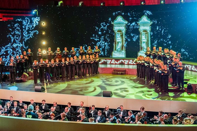 Как отметили 874-летие Москвы. Фоторепортаж