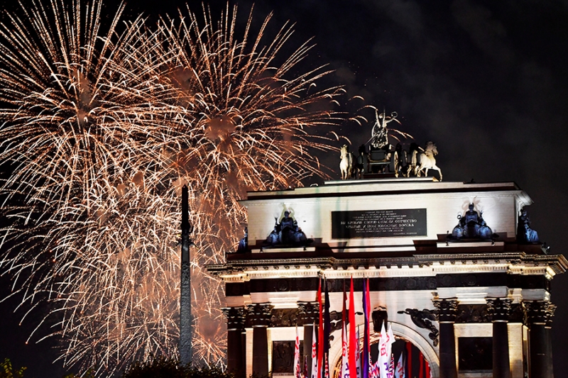 Как отметили 874-летие Москвы. Фоторепортаж