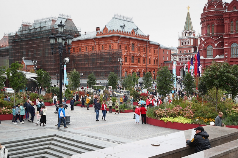 Как отметили 874-летие Москвы. Фоторепортаж