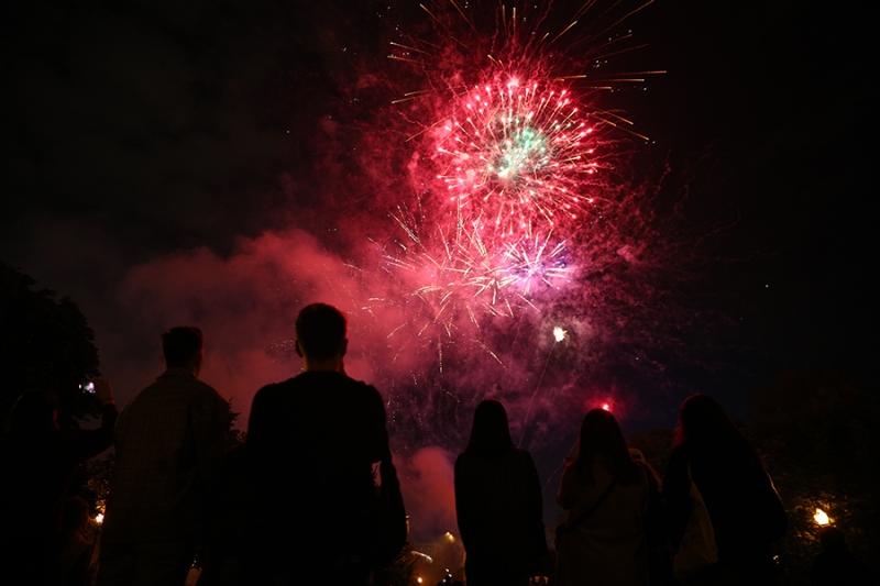 Как отметили 874-летие Москвы. Фоторепортаж