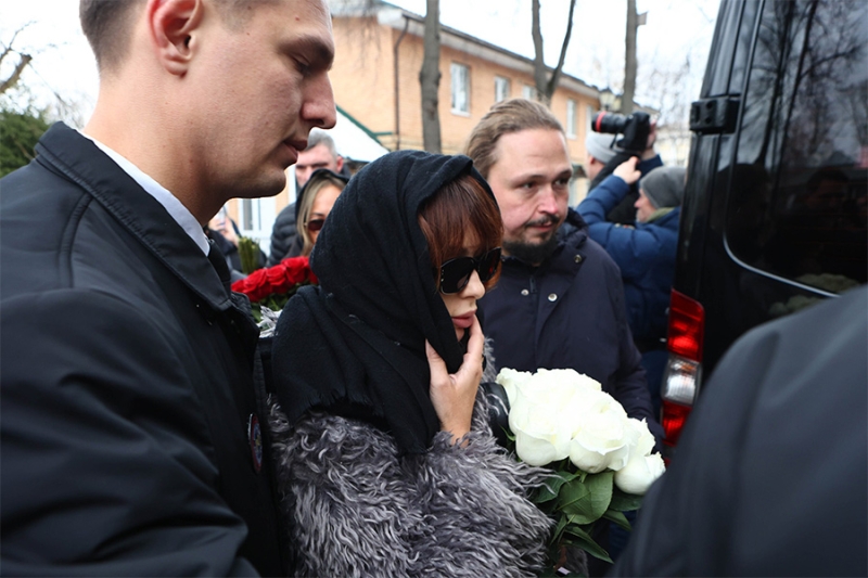 Как проходит прощание с Пашей Техником. Фоторепортаж