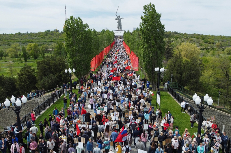 Как прошла акция «Бессмертный полк» в городах России. Фоторепортаж