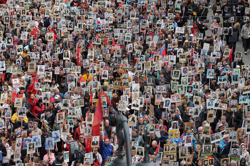 Как прошла акция «Бессмертный полк» в городах России. Фоторепортаж