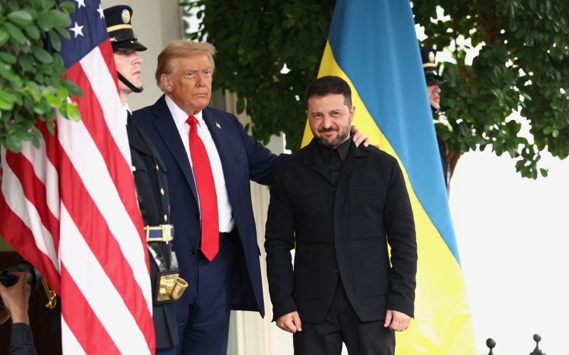 Как прошла встреча Трампа и Зеленского в Белом доме. Фоторепортаж