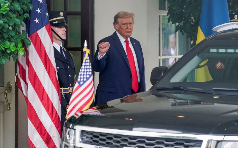 Как прошла встреча Трампа и Зеленского в Белом доме. Фоторепортаж