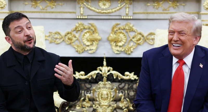 Как прошла встреча Трампа и Зеленского в Белом доме. Фоторепортаж