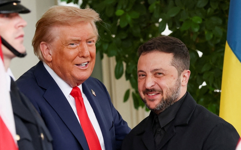 Как прошла встреча Трампа и Зеленского в Белом доме. Фоторепортаж