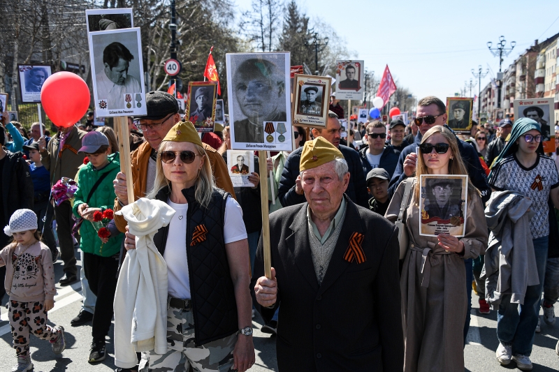 Как прошли Парады Победы и акции «Бессмертный полк»в России