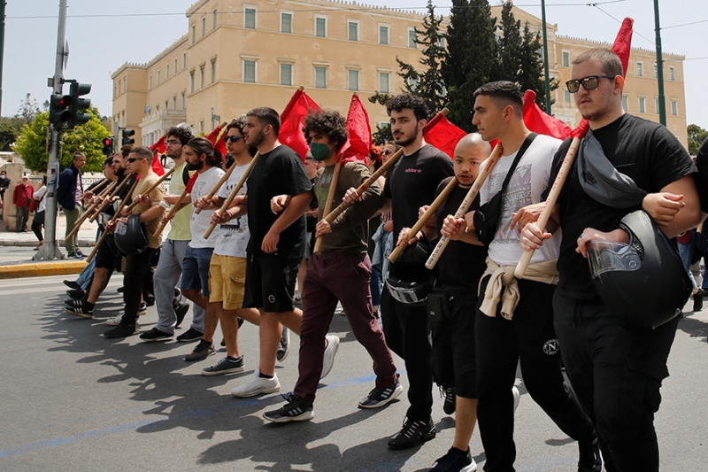 Как прошли первомайские акции по всему миру. Фоторепортаж