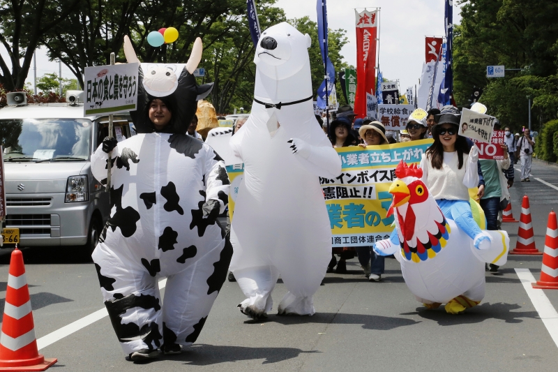 Как прошли первомайские протесты по всему миру. Фотогалерея