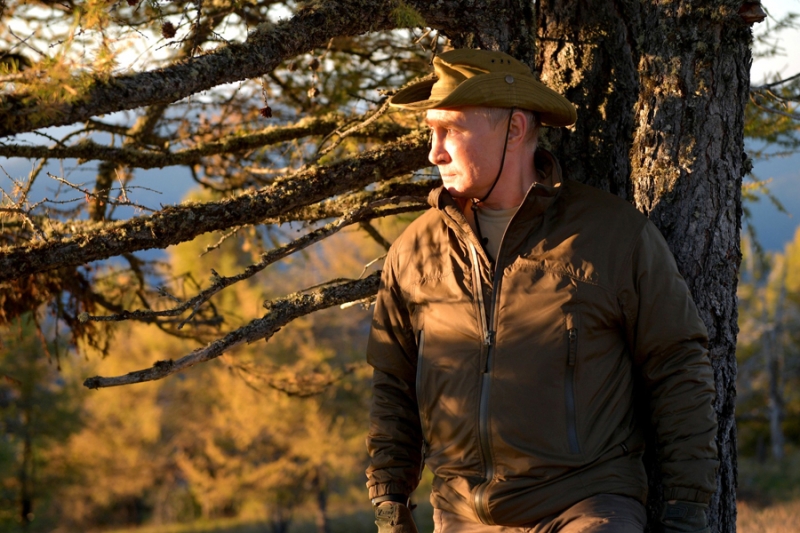 Как Путин и Шойгу отдохнули в Сибири. Фоторепортаж