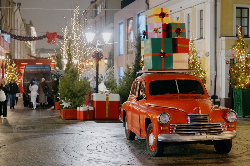 Как украсили Москву к Новому году. Фотогалерея