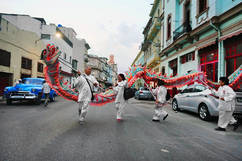 Как в мире встретили китайский Новый год. Фотогалерея