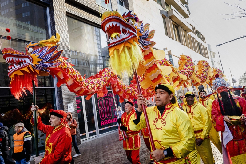 Как в мире встретили китайский Новый год. Фотогалерея