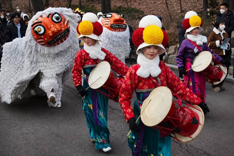 Как в мире встретили китайский Новый год. Фотогалерея