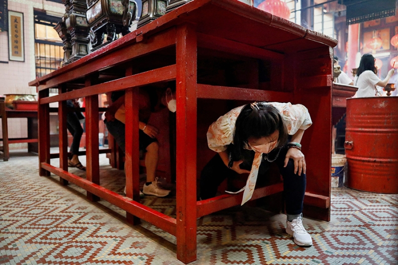 Как в мире встретили китайский Новый год. Фотогалерея