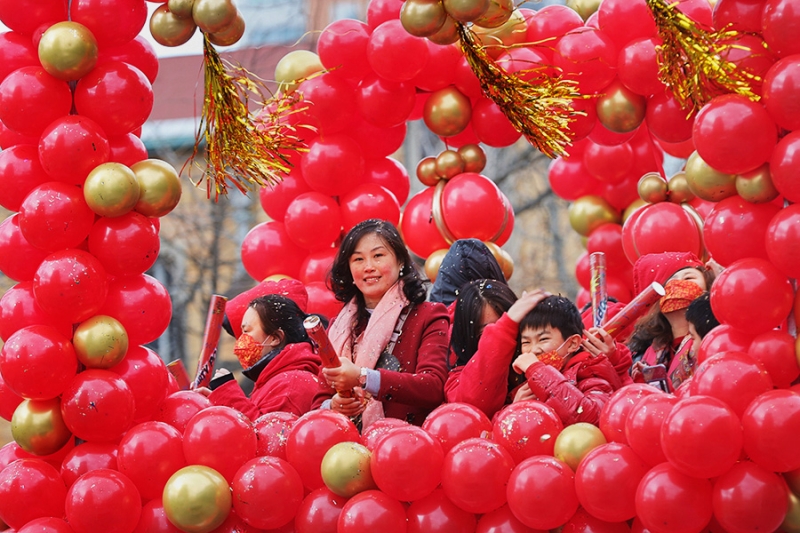 Как в мире встретили китайский Новый год. Фотогалерея