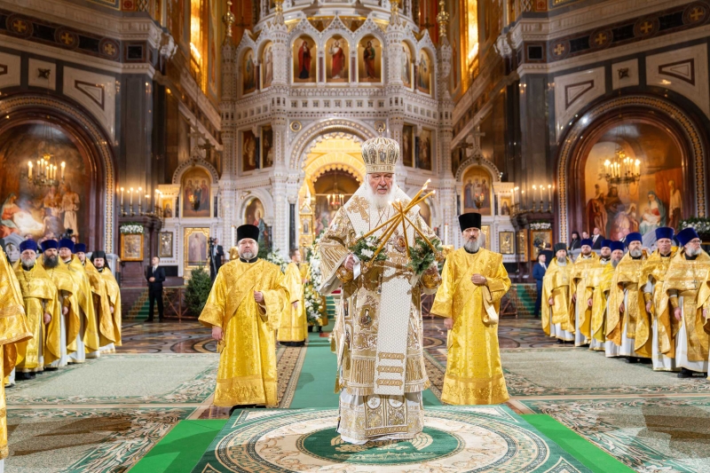 Как в России встретили Рождество Христово. Фоторепортаж