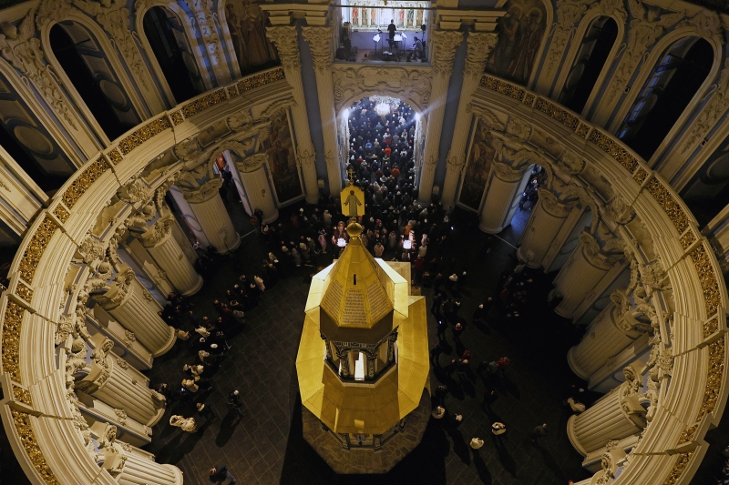 Как в России встретили Рождество Христово. Фоторепортаж