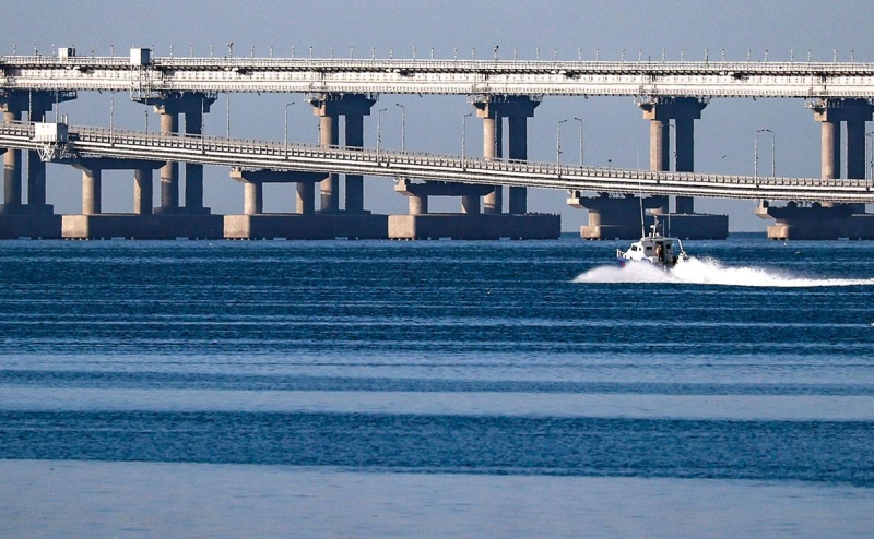 Как выглядит часть Крымского моста, где произошел взрыв