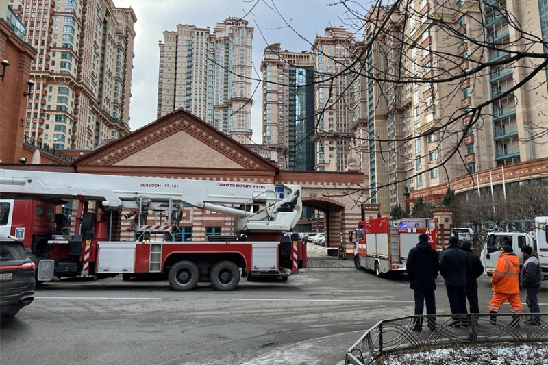 Как выглядит место взрыва в ЖК «Алые паруса» в Москве