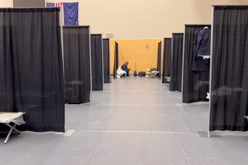 Как выглядит подготовка к саммиту на Аляске. Фото и видео