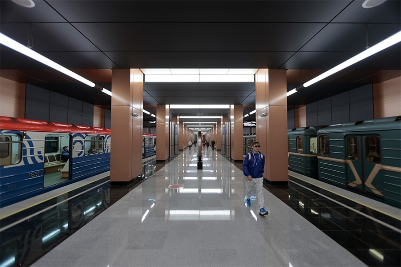 Как выглядят новые станции московского метро. Фоторепортаж