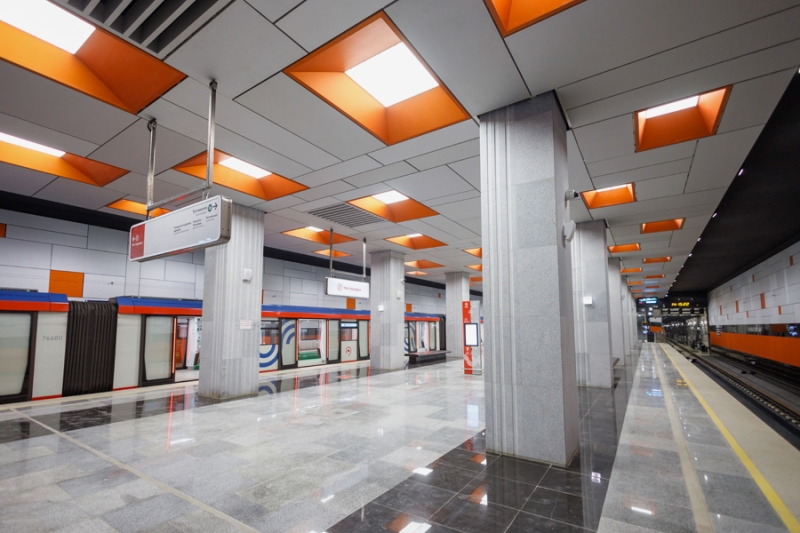 Как выглядят станции новой линии метро в Москве. Фотогалерея