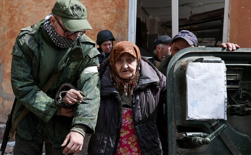 Киев предложил переговоры в Мариуполе для спасения мирных и военных