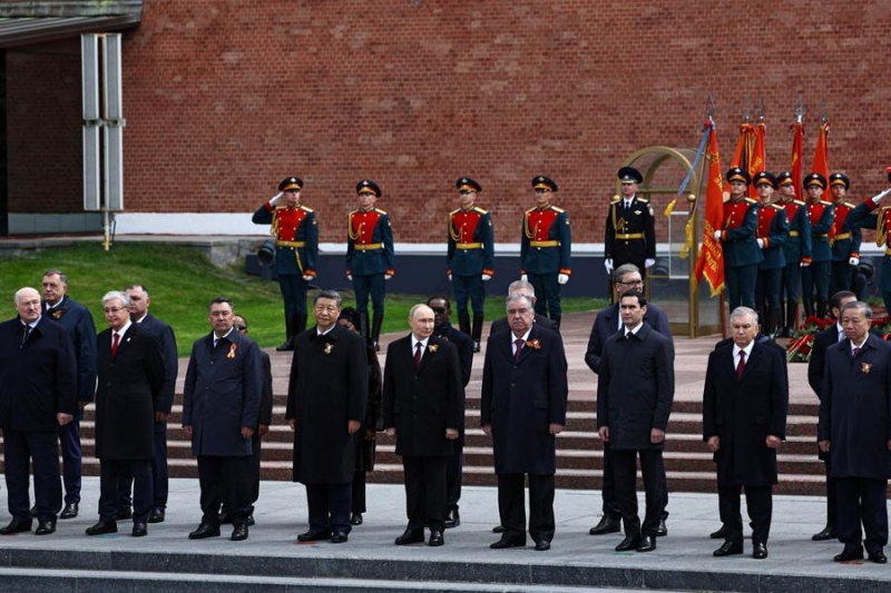 Киев выразил демарш странам, чьи лидеры посетили парад Победы в Москве