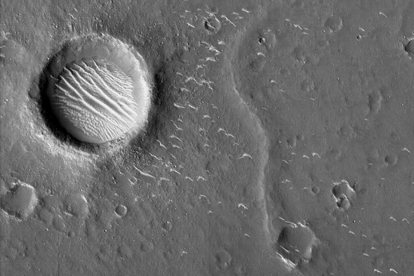 Китайский космический аппарат на Марсе. Фоторепортаж