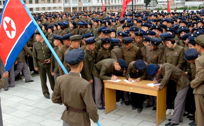 КНДР заявила о желании 1,4 млн «молодых мстителей» мобилизоваться в