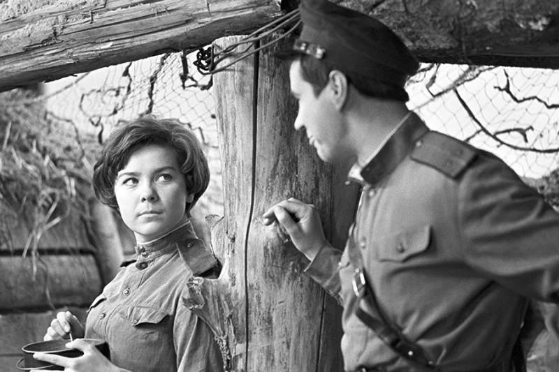 Корнет Шурочка и медсестра Зоя. Главные кадры из жизни Ларисы