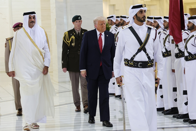 «Красивое место»: как Трамп съездил на Ближний Восток. Фотогалерея