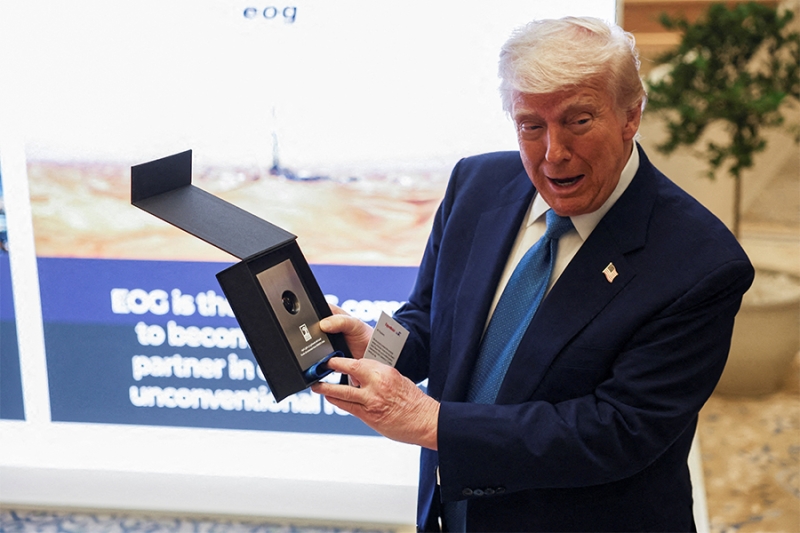 «Красивое место»: как Трамп съездил на Ближний Восток. Фотогалерея