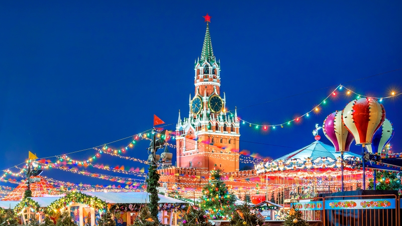 Красную площадь закроют в Новогоднюю ночь