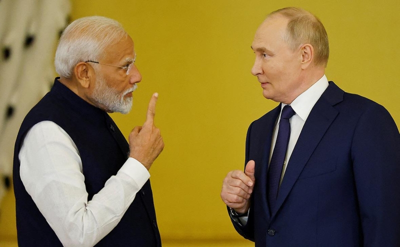 Кремль исключил связь формата переговоров Путина и Моди с