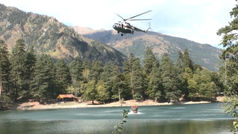 Кто отправляет «водные бомбардировщики» тушить пожары в Турции