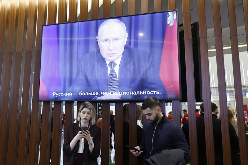 Кто пришел поддержать выдвижение Путина в президенты. Фотографии