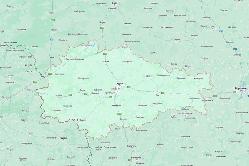Курская область: границы, административное деление, экономика