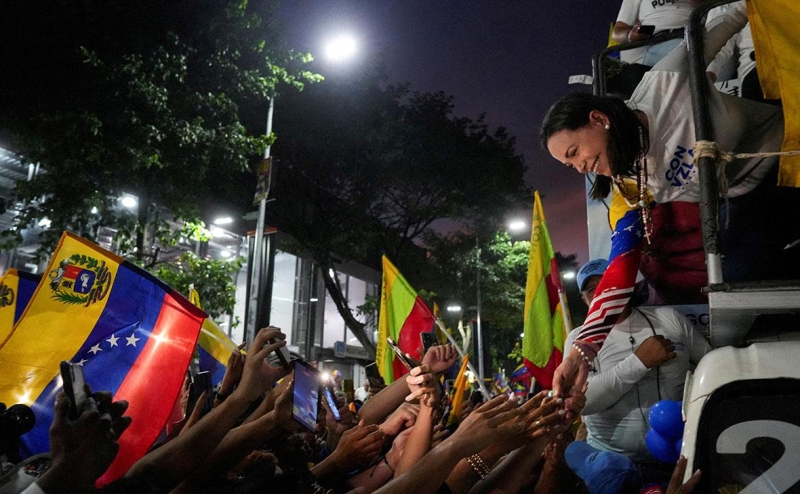 Лауреат премии мира посвятила награду народу Венесуэлы и Трампу